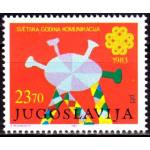 Iugoslavia 1983 - Anul mondial al comunicatiilor - serie