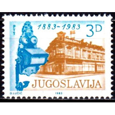 Iugoslavia 1983 - Centenarul telefonului in Serbia - serie