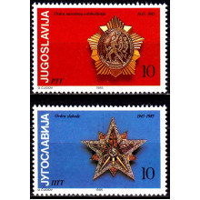 Iugoslavia 1985 - A 40-a aniversare a Victoriei - serie