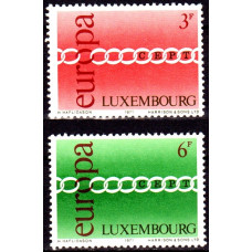Luxemburg 1971 - Europa CEPT - serie
