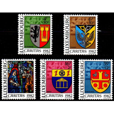 Luxemburg 1982 - Caritas - serie