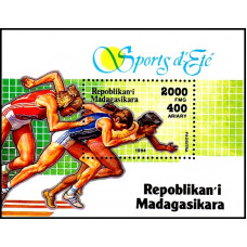 Madagascar 1994 - Sporturi de vara - colita