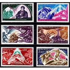 Monaco 1968 - Centenarul nasterii novelistului Chateaubriand - serie Monaco 1968 - Centenarul nasterii novelistului Chateaubriand - serie