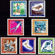 Monaco 1968 - Jocurile Olimpice Mexico 68 - serie Monaco 1968 - Jocurile Olimpice Mexico 68 - serie