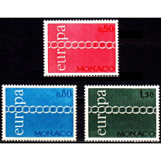Monaco 1971 - Europa CEPT - serie Monaco 1971 - Europa CEPT - serie