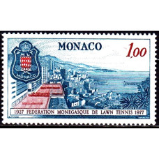 Monaco 1977 - 50 de ani Federatia de tenis pe iarba - serie