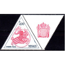Monaco 1983 - Timbru taxa 3 - valoare v