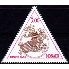 Monaco 1983 - Timbru taxa 5 - valoare
