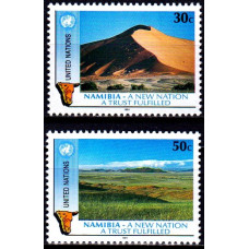 Natiunile Unite 1991 - Independenta Namibiei - eng - serie