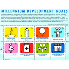 Natiunile Unite 2009 - Obiective ale mileniului - eng - bloc