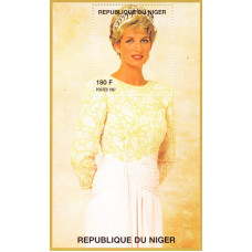 Niger 1997 - Printesa Diana - 7 - colita