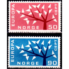 Norvegia 1962 - Europa CEPT - serie