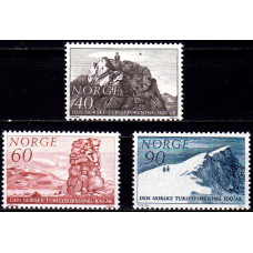 Norvegia 1968 - Centenarul Asociatiei turismului montan - serie