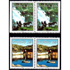 Norvegia 1979 - Peisaje norvegiene - serie np
