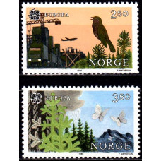 Norvegia 1986 - Europa CEPT - serie