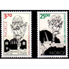 Norvegia 1997 - Centenarul nasterii lui Einar Gerhardsen - serie
