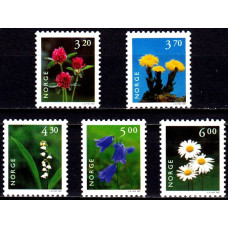 Norvegia 1997 - Flori - serie