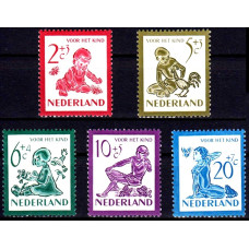 Olanda 1950 - Bunastarea copiilor - serie