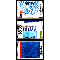Olanda 1988 - Bunastarea copiilor  - Centenarul Fredatiei Regale de inot - serie