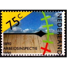Olanda 1990 - Centenarul Inspectoratului muncii - serie