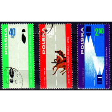 Polonia 1969 - Siguranta rutiera - serie s Polonia 1969 - Siguranta rutiera - serie s