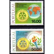 Portugalia 1980 - A 75-a aniversare Rotary - serie