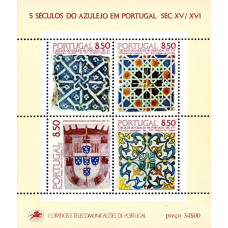 Portugalia 1981 - Gresii de 500 de ani - bloc
