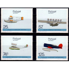Portugalia Azore 1987 - Avioane istorice care au aterizat in Azore - serie n Portugalia Azore 1987 - Avioane istorice care au aterizat in Azore - serie n