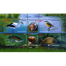 Moldova 2014 - Fauna - bloc