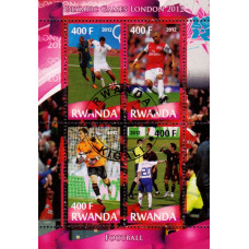 Rwanda 2012 - Jocurile Olimpice Londra 2012 - Fotbal - bloc s