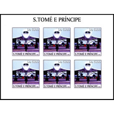 S Tome e Principe 2003 - Aeronautica - 3 - bloc n S Tome e Principe 2003 - Aeronautica - 3 - bloc n
