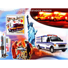 S Tome e Principe 2008 - Ambulante din Statele Unite - colita