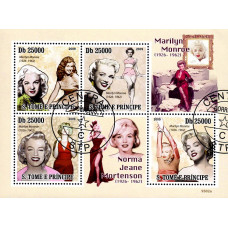 S Tome e Principe 2009 - Marilyn Monroe - bloc s