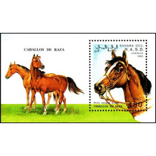Sahara 1993 - Cai de rasa - colita Sahara 1993 - Cai de rasa - colita