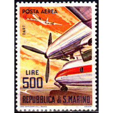 San Marino 1965 - Posta aeriana - serie San Marino 1965 - Posta aeriana - serie