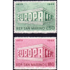 San Marino 1969 - Europa CEPT - serie San Marino 1969 - Europa CEPT - serie
