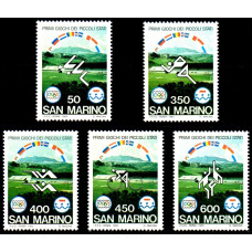 San Marino 1985 - Competitii sportive europene - serie