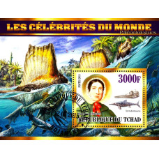 Tchad 2015 - Personalitati - Paleontologi - Mary Anning - colita s Tchad 2015 - Personalitati - Paleontologi - Mary Anning - colita s