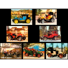 Umm Al Qiwain 1972 - Automobile de epoca - serie 3D Umm Al Qiwain 1972 - Automobile de epoca - serie 3D