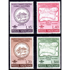 Vatican 1962 - Lupta impotriva malariei - serie Vatican 1962 - Lupta impotriva malariei - serie