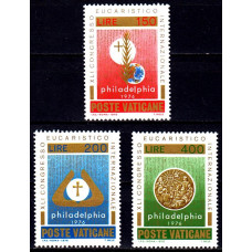 Vatican 1976 - Al 41-lea Congres Euharistic Philadelphia - serie Vatican 1976 - Al 41-lea Congres Euharistic Philadelphia - serie