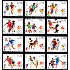 Zair 1982 - Cupa Mondiala de Fotbal Spania 82 - serie Zair 1982 - Cupa Mondiala de Fotbal Spania 82 - serie